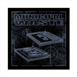 Municipal Waste - Technical Drawing Posters and Art